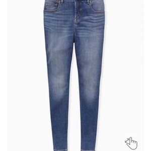 Torrid Bombshell skinny premium stretch jeans, brand new, never worn, size 20S
